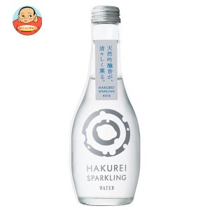 友桝飲料 HAKUREI SPARKLING WATER(ハクレイスパークリングウォーター) 240ml瓶×12本入×(2ケース)｜ 送料無料