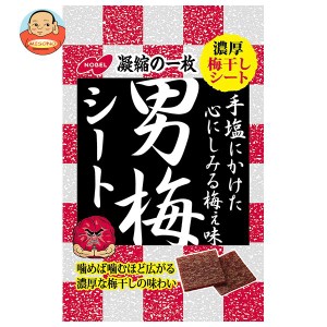 ノーベル製菓 男梅シート 27g×6袋入｜ 送料無料