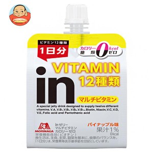 森永製菓 inゼリー マルチビタミン カロリーゼロ 180gパウチ×36本入×(2ケース)｜ 送料無料