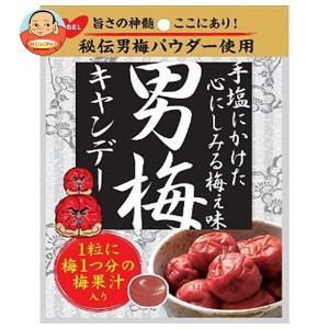 【送料無料・メーカー/問屋直送品・代引不可】ノーベル製菓 男梅 80g×6袋入