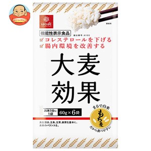 はくばく 大麦効果 360g(60g×6袋)×6袋入×(2ケース)｜ 送料無料