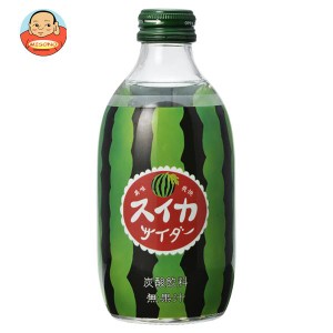 友桝飲料 スイカサイダー 300ml瓶×24本入｜ 送料無料