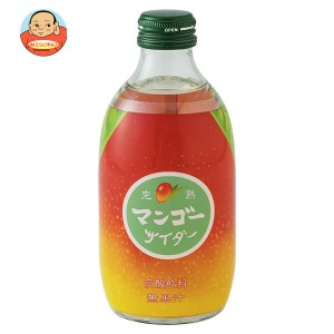 友桝飲料 完熟マンゴーサイダー 300ml瓶×24本入×(2ケース)｜ 送料無料