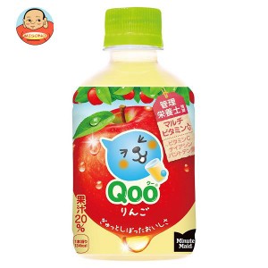 コカコーラ ミニッツメイド Qoo(クー) りんご 280mlペットボトル×24本入×(2ケース)｜ 送料無料