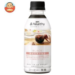 UCC UCC&Healthy BLACK 270mlペットボトル×24本入｜ 送料無料