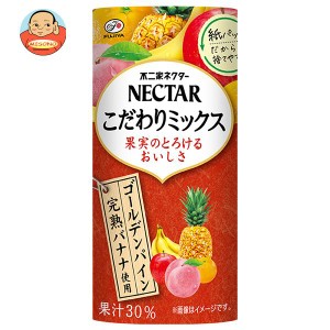 不二家 ネクター こだわりミックス 195gカートカン×24本入×(2ケース)｜ 送料無料