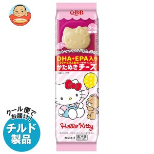 【チルド(冷蔵)商品】QBB ハローキティかたぬきチーズ DHA・EPA入り 30g×6袋入｜ 送料無料