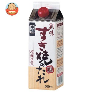 創味食品 創味 すき焼きのたれ 500ml紙パック×6本入×(2ケース)｜ 送料無料