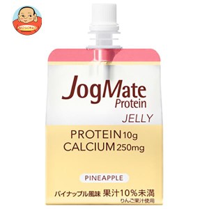 大塚製薬 ジョグメイト プロテインゼリー パイナップル味 180gパウチ×24本入｜ 送料無料