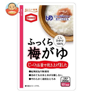 亀田製菓 ふっくら梅がゆ 200gパウチ×24袋入｜ 送料無料