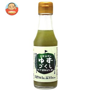 旭フレッシュ 土佐山村のゆずづくし ゆず胡椒塩ぽん酢 160g瓶×12本入｜ 送料無料