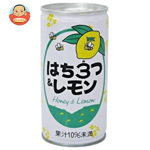 長野興農 はち３つ＆レモン 190g缶×30本入×(2ケース)｜ 送料無料