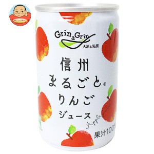 長野興農 信州まるごとりんごジュース 160g缶×30本入×(2ケース)｜ 送料無料