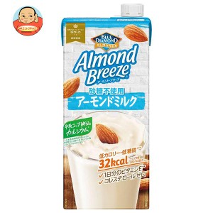 ポッカサッポロ アーモンド・ブリーズ 砂糖不使用 1000ml紙パック×6本入｜ 送料無料