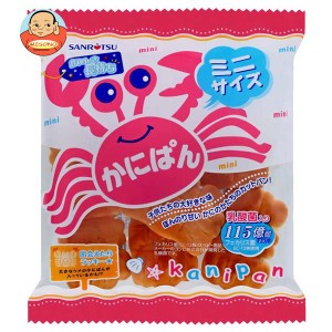 三立製菓 ミニかにぱん 80g×12袋入×(2ケース)｜ 送料無料