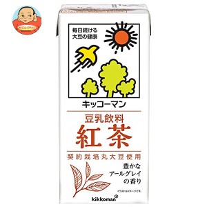 キッコーマン 豆乳飲料 紅茶 1000ml紙パック×12(6×2)本入×(2ケース)｜ 送料無料