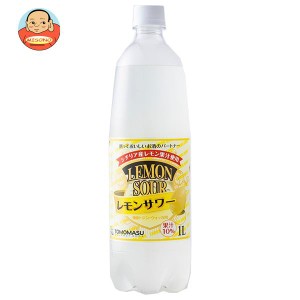 友桝飲料 レモンサワー 1Lペットボトル×15本入×(2ケース)｜ 送料無料