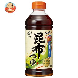 ヤマサ醤油 昆布つゆ 500mlペットボトル×12本入｜ 送料無料