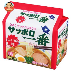 サンヨー食品 サッポロ一番 しょうゆ味 5食パック×6個入｜ 送料無料