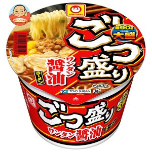 東洋水産 マルちゃん ごつ盛り ワンタン醤油ラーメン 117g×12個入｜ 送料無料