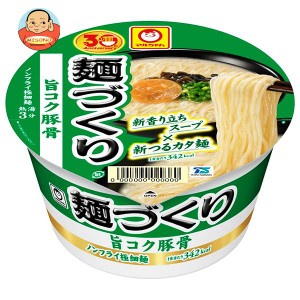 東洋水産 マルちゃん 麺づくり 旨コク豚骨 87g×12個入｜ 送料無料