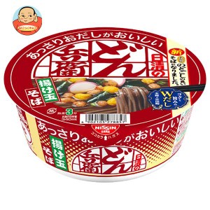 日清食品 日清のあっさりおだしがおいしいどん兵衛 揚げ玉そば 70g×12個入｜ 送料無料