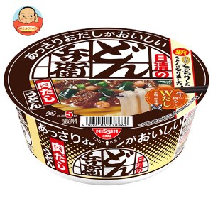 日清食品 日清のあっさりおだしがおいしいどん兵衛 肉だしうどん 72g×12個入｜ 送料無料