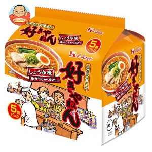 ハウス食品 浪花の中華そば 好きやねん(しょうゆ味) 5食パック×6個入｜ 送料無料