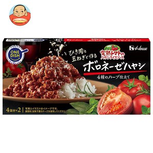 ハウス食品 完熟トマトのハヤシライスソース ボロネーゼハヤシ 140g×10個入｜ 送料無料
