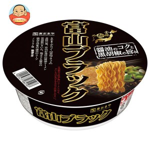 寿がきや 全国麺めぐり 富山ブラックラーメン 108g×12個入｜ 送料無料