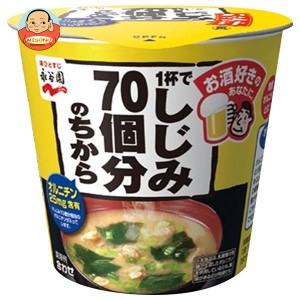 永谷園 1杯でしじみ70個分のちから カップみそ汁 19.6g×6個入×(2ケース)｜ 送料無料