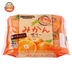 和歌山産業 蔵王高原農園 愛媛県産みかんゼリー 68g×4×12袋入｜ 送料無料