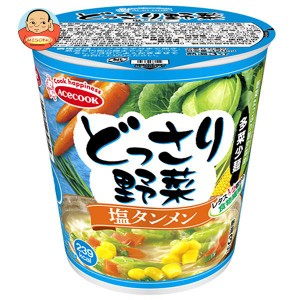 エースコック どっさり野菜 塩タンメン 57g×12個入｜ 送料無料