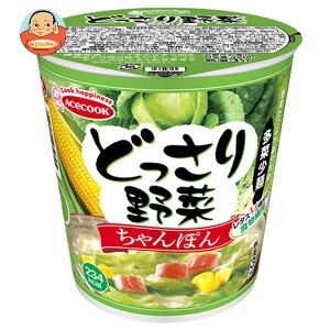 エースコック どっさり野菜 ちゃんぽん 58g×12個入｜ 送料無料