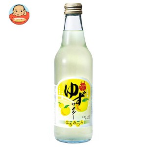 寿屋清涼食品 ゆずサイダー 340ml瓶×24本入｜ 送料無料