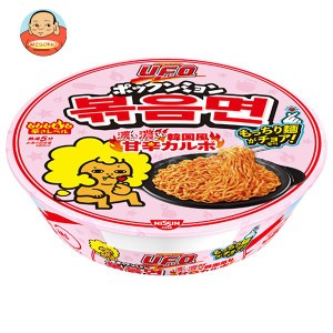 日清食品 日清焼そばU.F.O. ポックンミョン 濃い濃い韓国風甘辛カルボ 101g×12個入｜ 送料無料