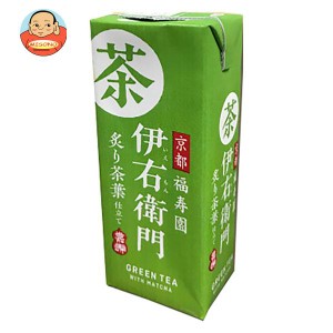 【送料無料・メーカー/問屋直送品・代引不可】サントリー 緑茶 伊右衛門(いえもん) 250ml紙パック×24本入