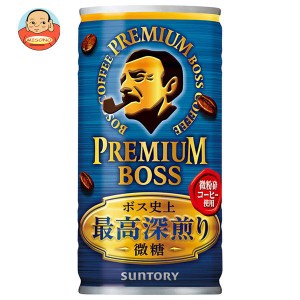 サントリー PREMIUM BOSS(プレミアムボス) 微糖 185g缶×30本入｜ 送料無料