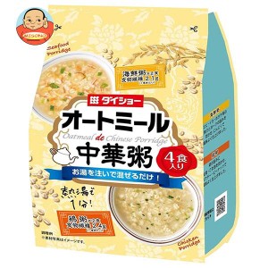 ダイショー オートミールｄｅ中華粥 鶏粥＆海鮮粥 79.8g×10袋入｜ 送料無料