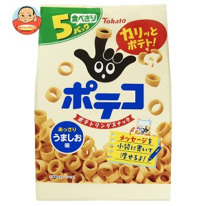 東ハト ポテコ うましお味 5P 110g×12袋入｜ 送料無料