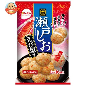 栗山米菓 瀬戸の汐揚 えび塩味 16枚×12袋入｜ 送料無料