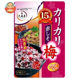 大森屋 カリカリ梅赤しそ 40g×10袋入×(2ケース)｜ 送料無料