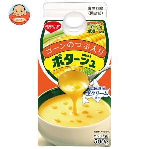 スジャータ コーンクリームポタージュ粒入り 500g紙パック×12本入×(2ケース)｜ 送料無料