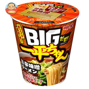 明星食品 BIGだぜ！一平ちゃん 旨辛味噌ラーメン 99g×12個入｜ 送料無料