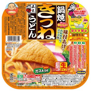 五木食品 鍋焼きつねうどん 210g×18個入｜ 送料無料