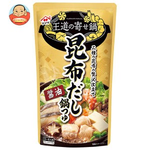 ヤマサ醤油 王道の寄せ鍋 昆布だし鍋つゆ 醤油 750gパウチ×12袋入｜ 送料無料