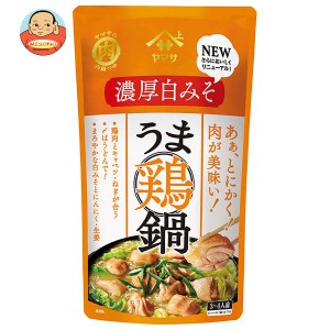 ヤマサ醤油 うま鶏鍋つゆ 濃厚白みそ 750gパウチ×12袋入×(2ケース)｜ 送料無料