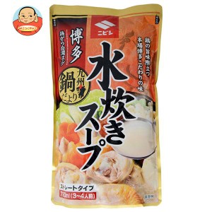 ニビシ醤油 博多水炊きスープ 720ml×10袋入｜ 送料無料