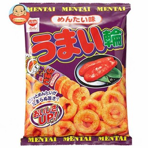 【送料無料・メーカー/問屋直送品・代引不可】リスカ うまい輪めんたい味 75g×12袋入