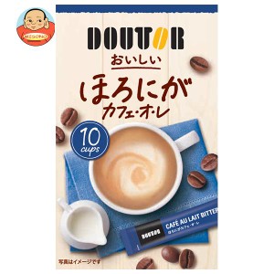 ドトールコーヒー おいしい ほろにがカフェオレ (7g×10P)×36箱入｜ 送料無料